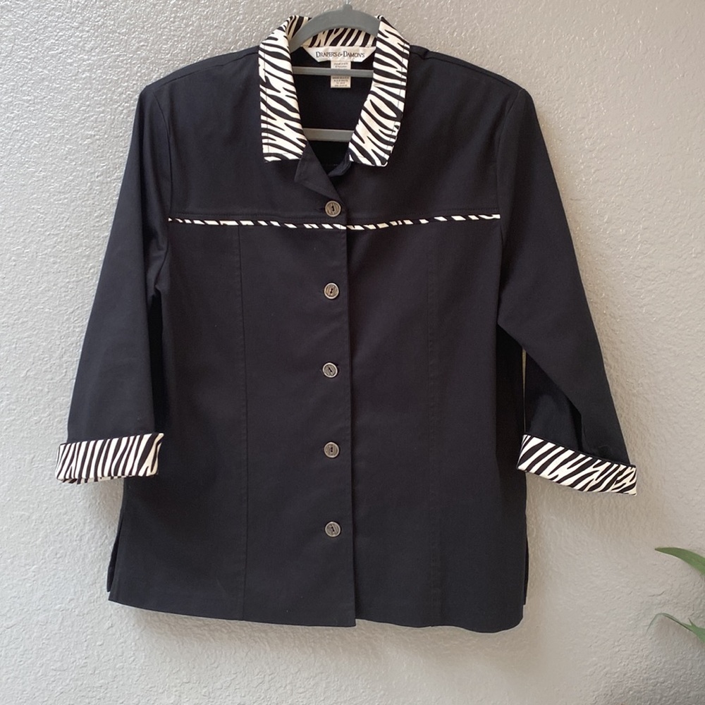 🏷️ GONE IN 12 hours 🚨 NWOT Draper’s & Damon’s Coat, Size PL - Picture 4 of 10